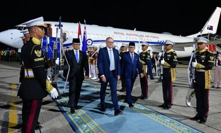 PM Australia Tiba di Jakarta, Akan Bertemu Prabowo–Teken Traktat Keamanan