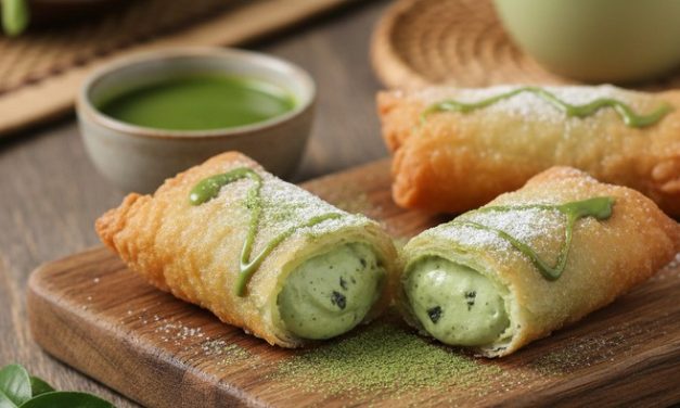 Resep Risol Matcha, Lembut Di Luar Dan Creamy Di Bagian Dalam