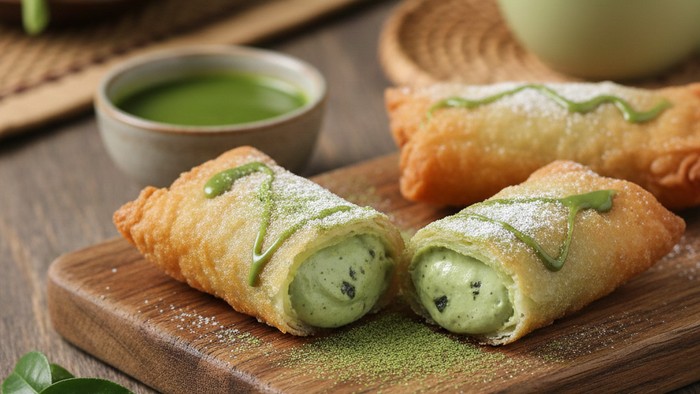 Resep Risol Matcha, Lembut Di Luar Dan Creamy Di Bagian Dalam
