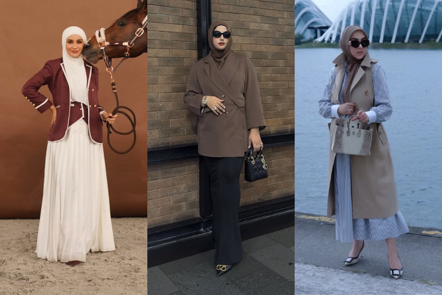Gaya Old Money! Kulot & Tweed Jaket Kunci Tampil Elegan