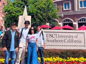 Momen Diah Permatasari Di USC: Berkunjung Ke Kampus Anak