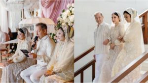 Aura Pengantin Terpancar! Jennifer Coppen Anggun Di Pengajian