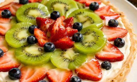 Pie Cheese Fruit, Dessert Cantik Dengan Rasa Segar Dan Lembut