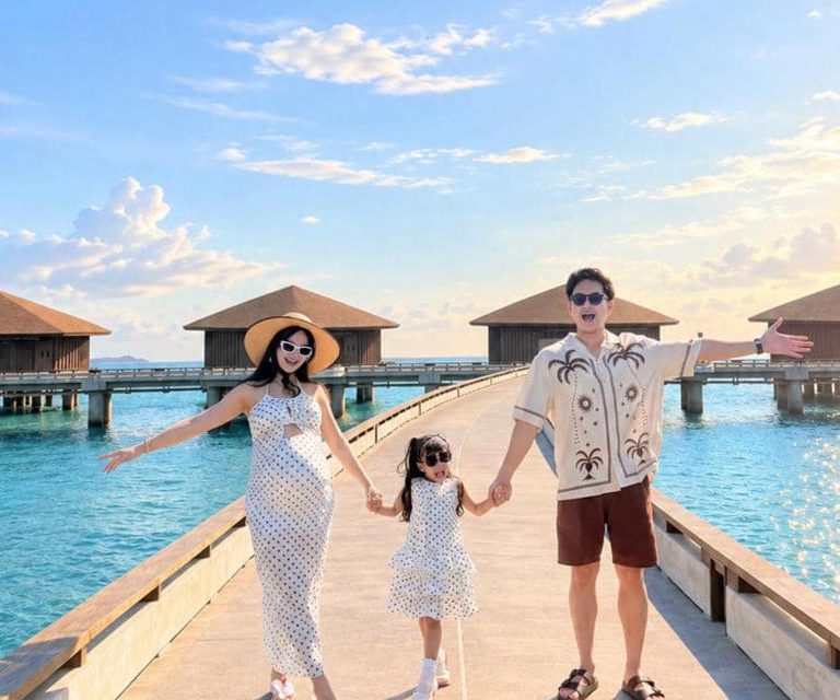 Penuh Cinta! Liburan Babymoon Nanda Arsyinta Dengan Keluarga