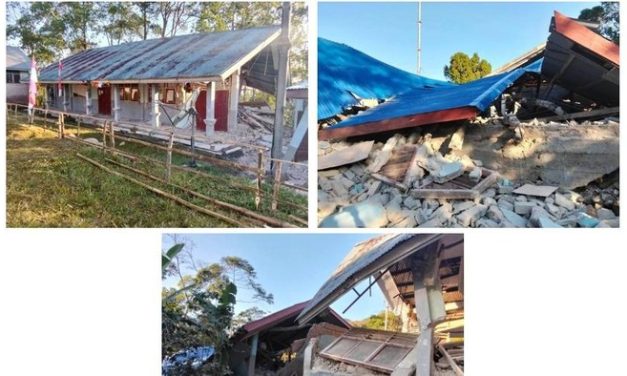 Gempa Flores M 7,7 Mengakibatkan 253 Sekolah Rusak