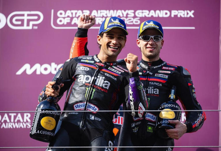 Bukan Hasil Biasa! Aprilia Racing Kuasai Podium MotoGP Austria